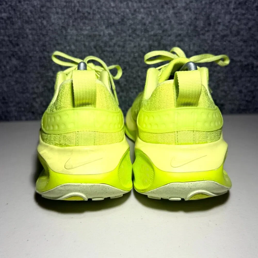 Nike Infinity RN 4 Sneakers Vibrant Volt Lace Up Road Running Shoes Mens Sz 10.5